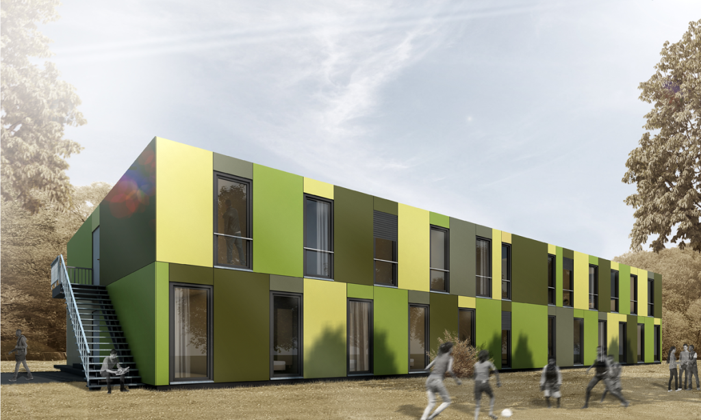Holzmodul wohnraum für flüchtlinge holzmodulbau wohncontainer ...